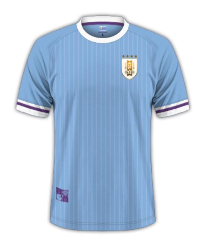 "Áo đấu Uruguay Copa America 2024" width=