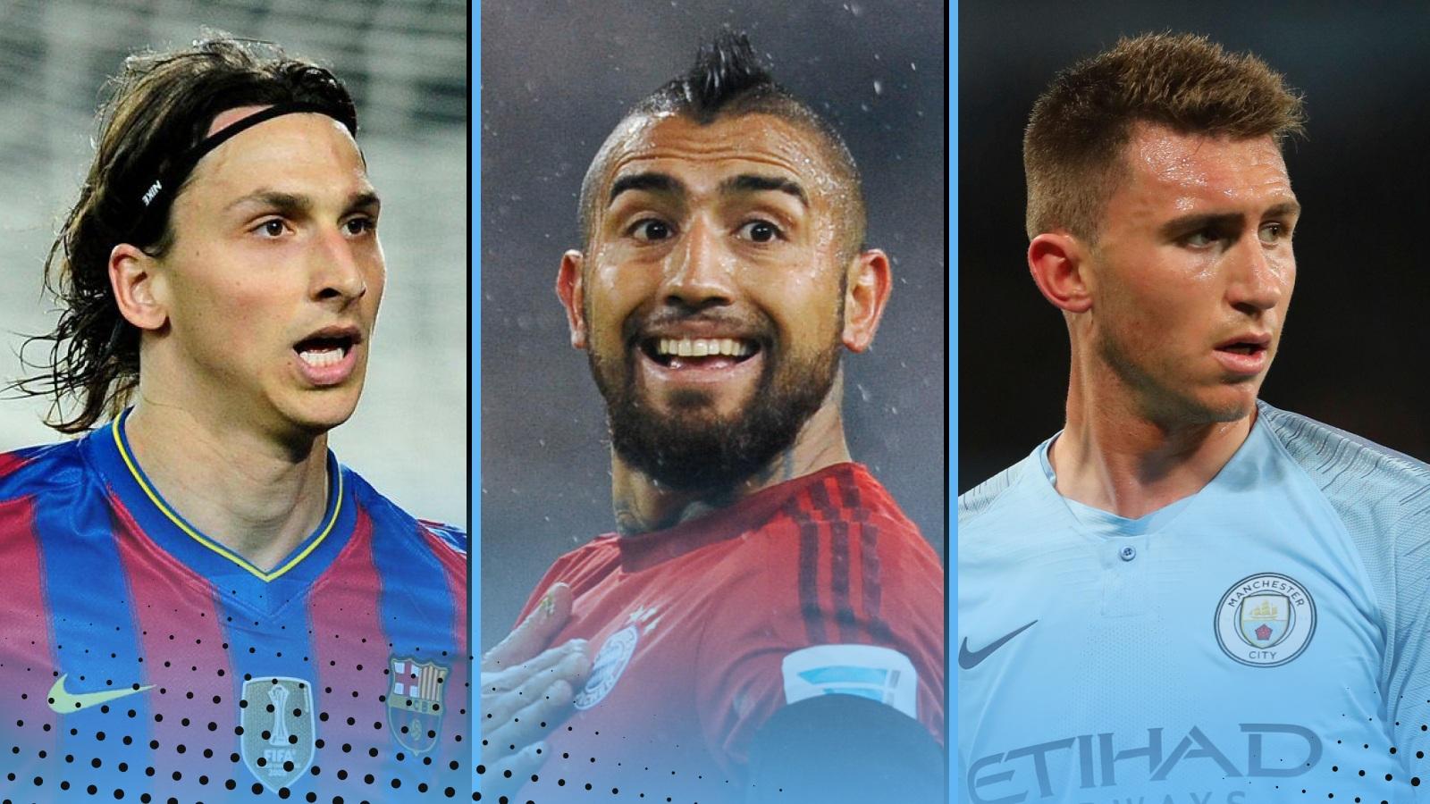 Pep Guardiola Record Signings By Season Zlatan Ibrahimovic Arturo Vidal Aymeric Laporte Barcelona Bayern Munich Man City