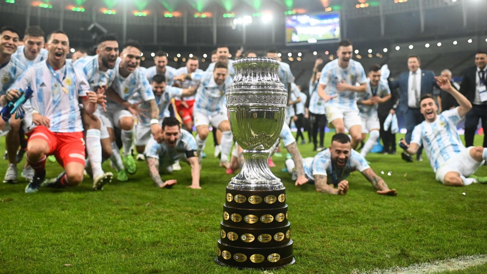 Sixteen countries will compete for the Copa America trophy this summer.