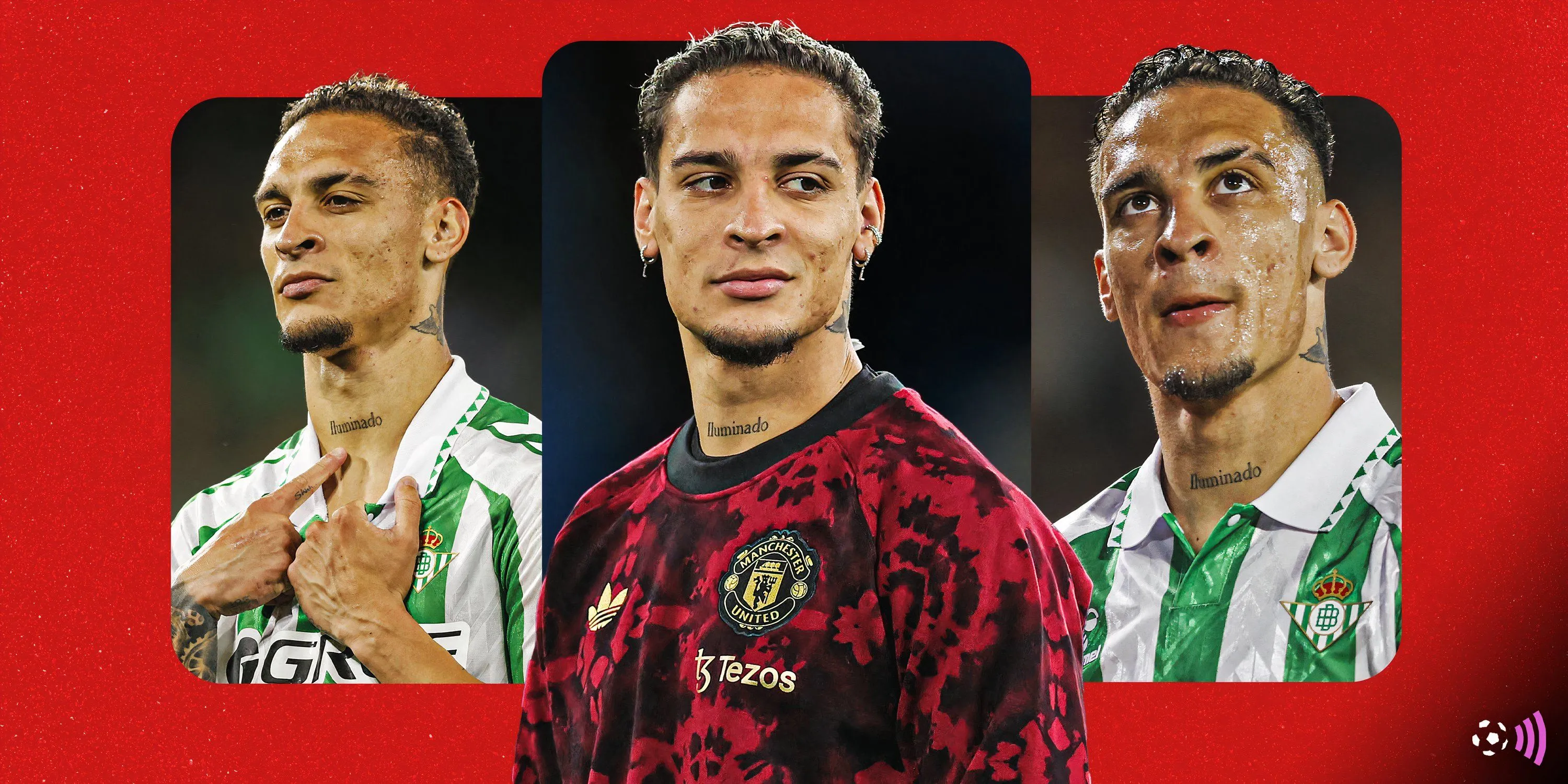 Antony trong màu áo Man Utd
