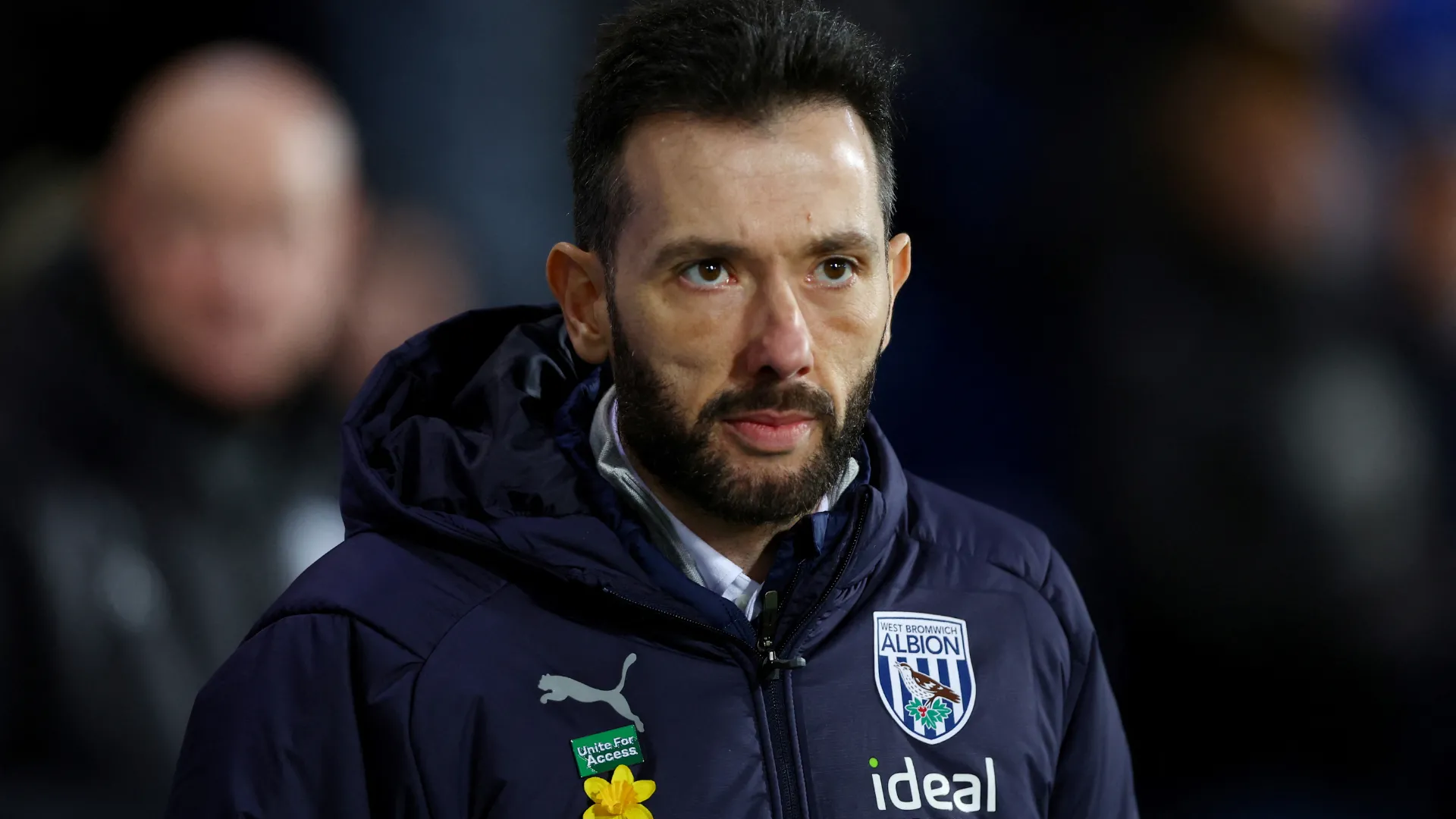 Carlos Corberan khi còn dẫn dắt West Brom