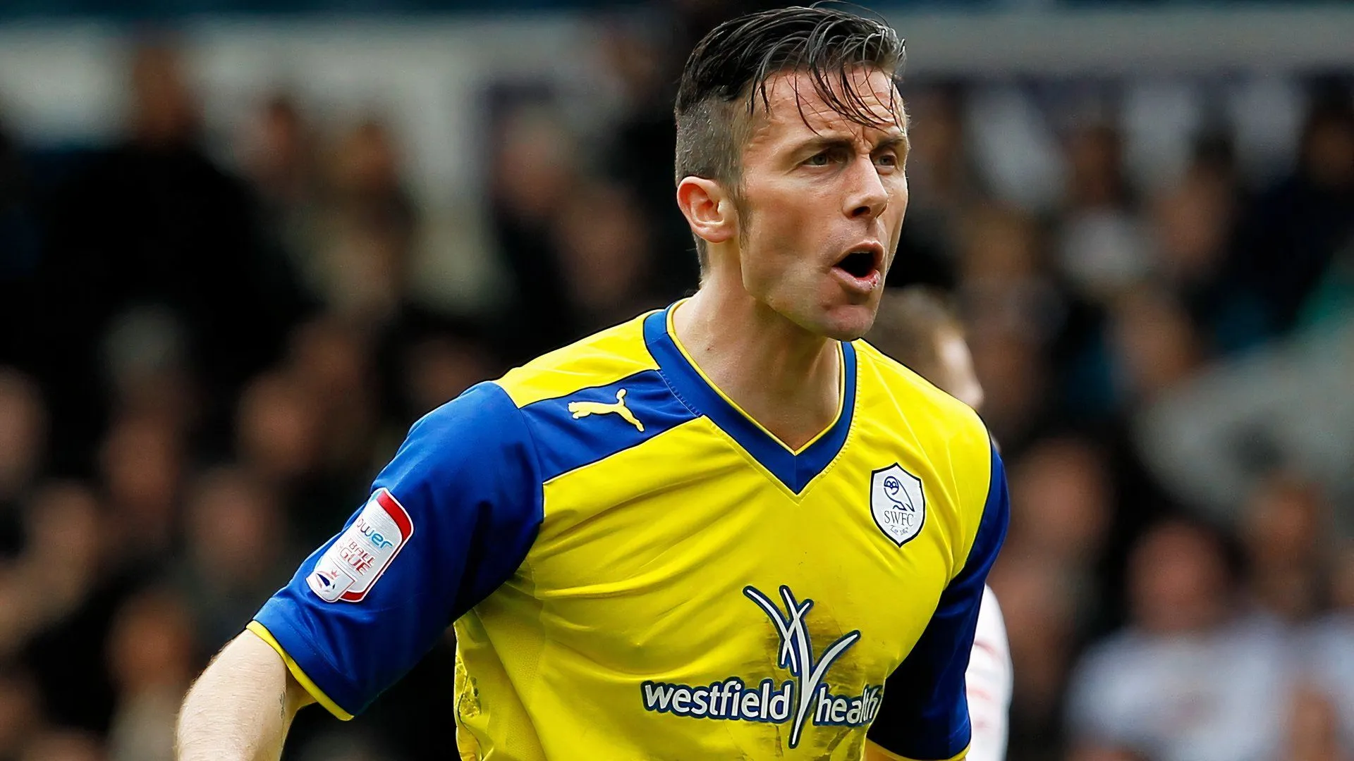 David Prutton, cựu tiền vệ CLB Sheffield Wednesday, đang bình luận về bóng đá Anh