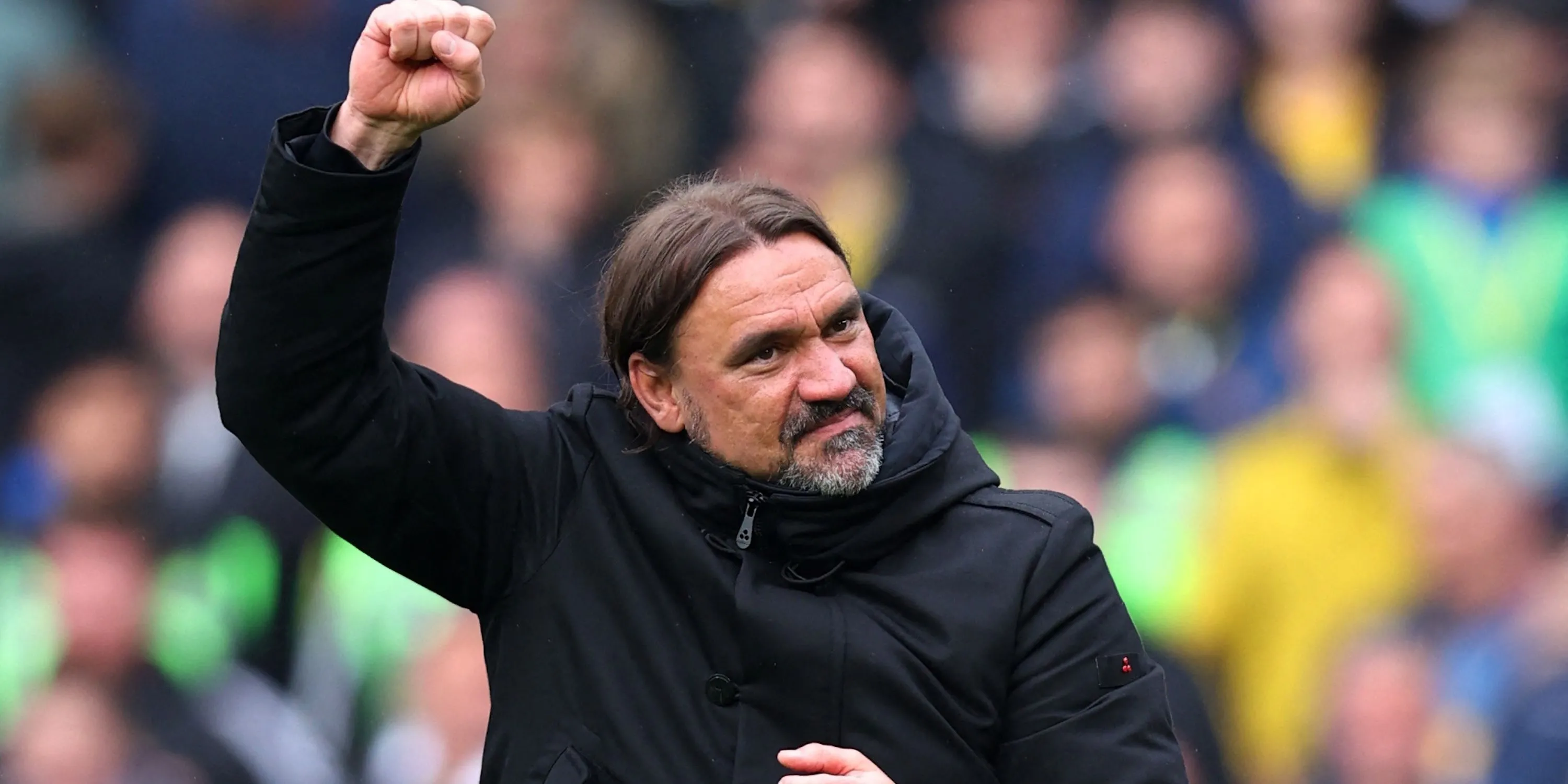 HLV Daniel Farke ăn mừng thành công cùng Leeds United