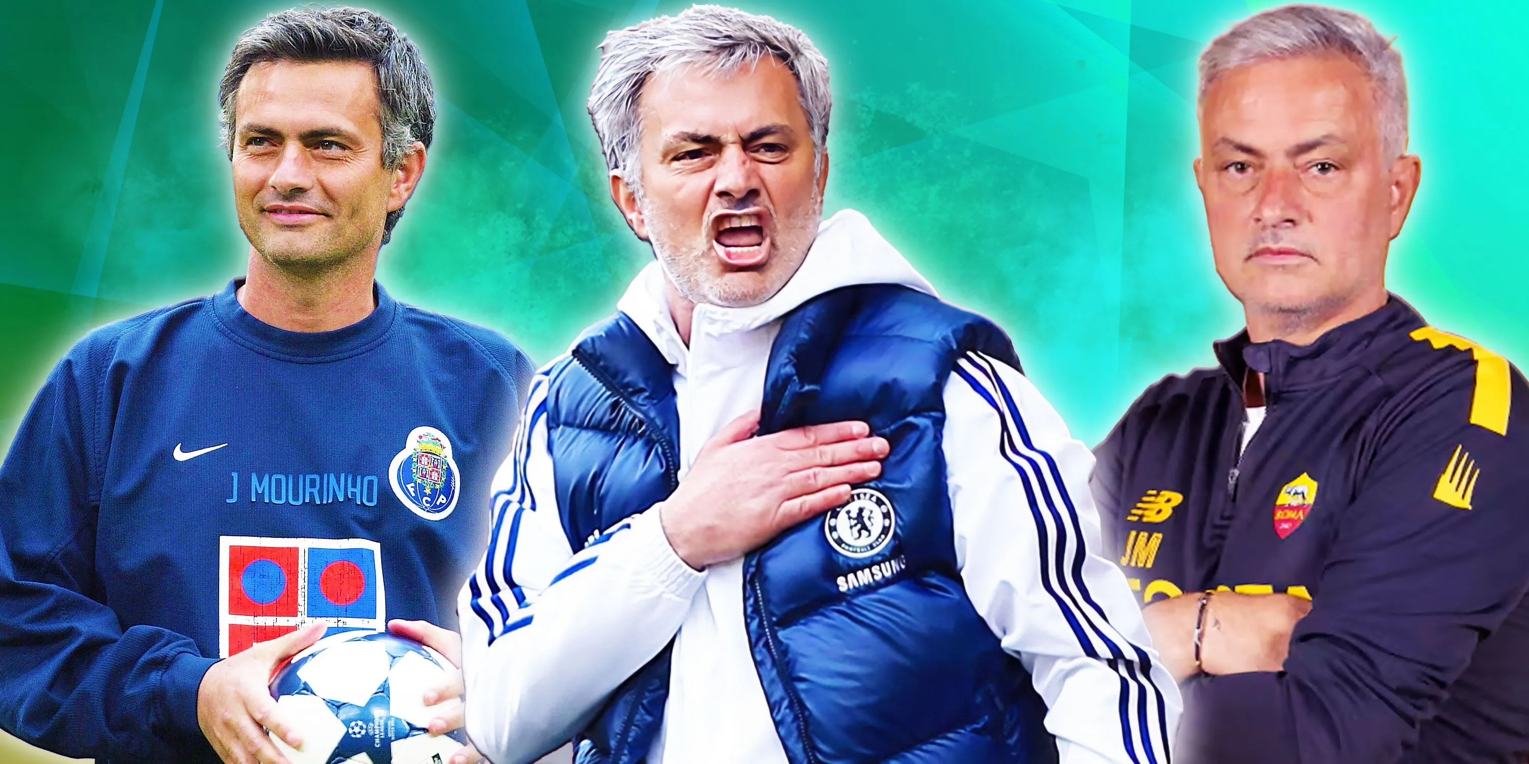 Jose Mourinho giơ ngón tay số một trong buổi họp báo ra mắt Chelsea, khởi nguồn biệt danh Người Đặc Biệt