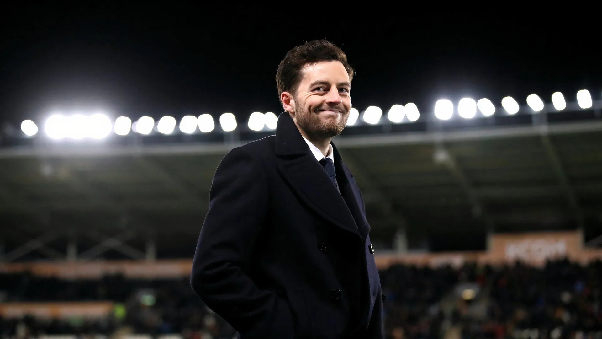 Ryan Mason tại sân MKM, một trong những ứng viên HLV Hull City