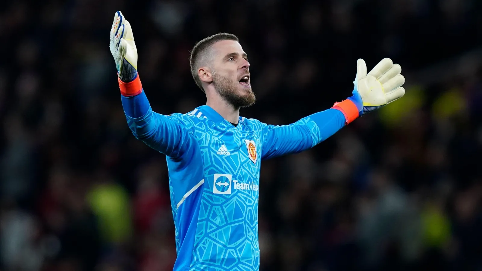 Thủ môn David de Gea trong màu áo Manchester United