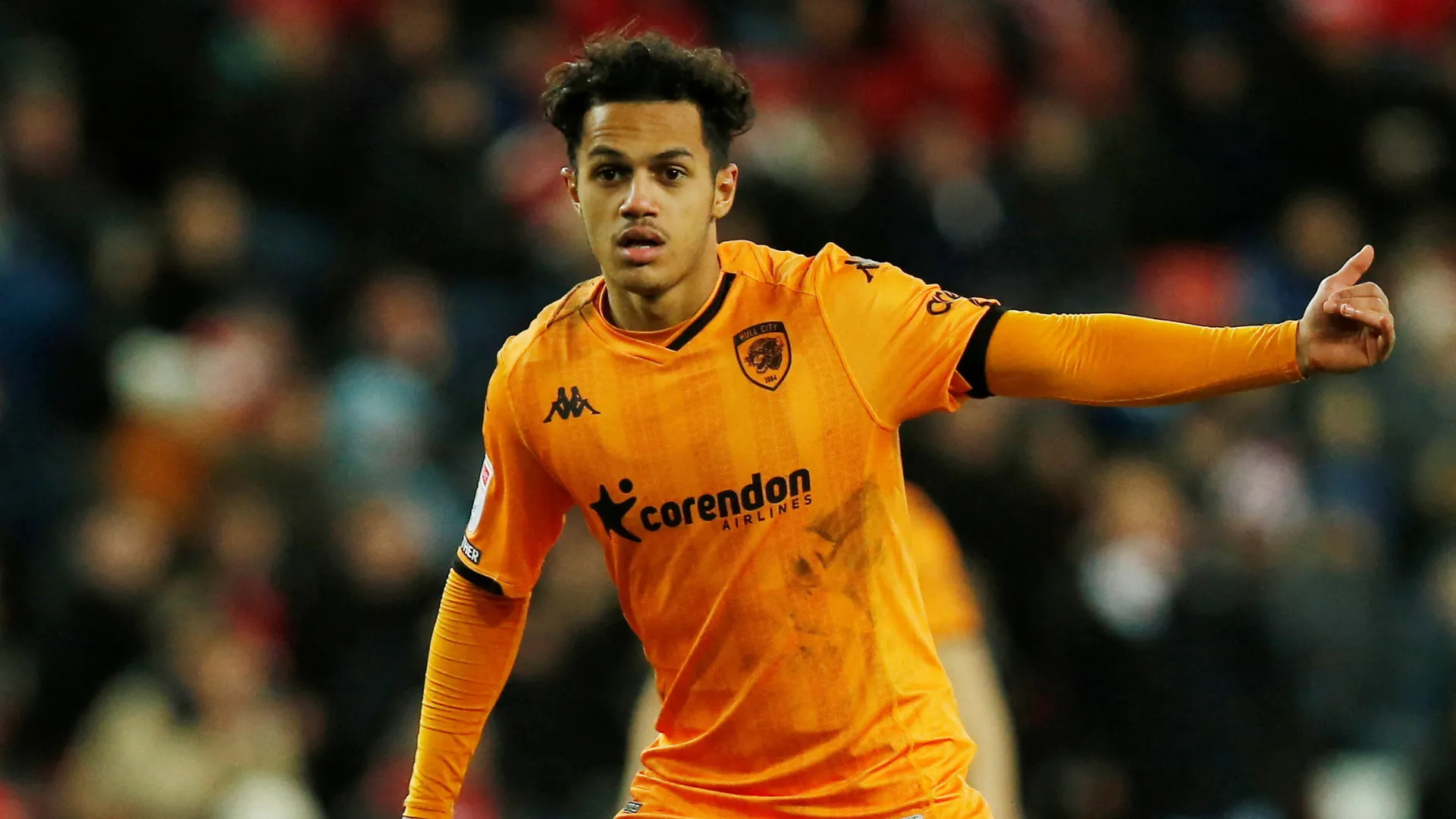 Tiền vệ tấn công Fabio Carvalho thi đấu cho Hull City theo dạng cho mượn