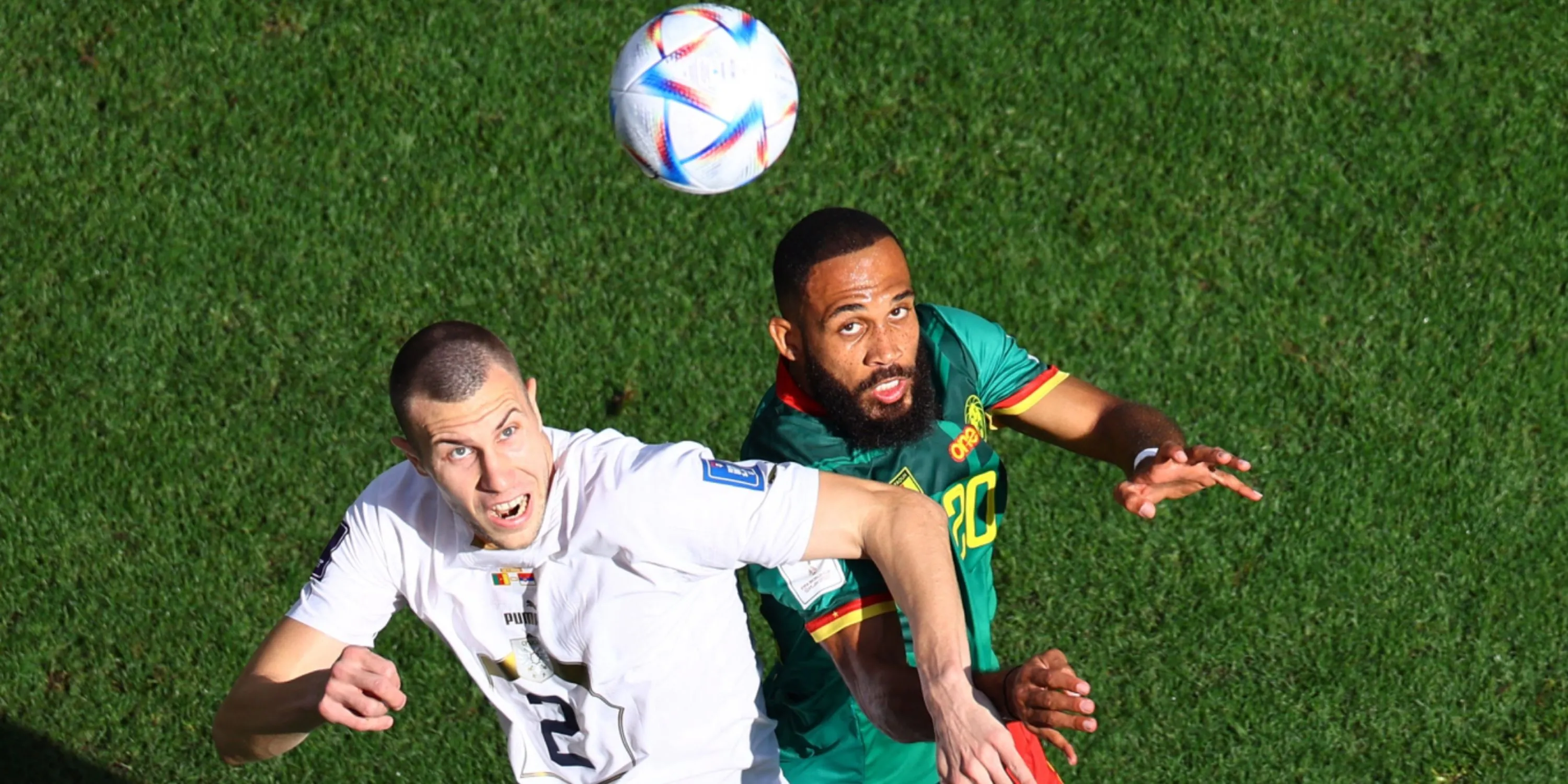 Bryan Mbeumo trong màu áo đội tuyển quốc gia Cameroon