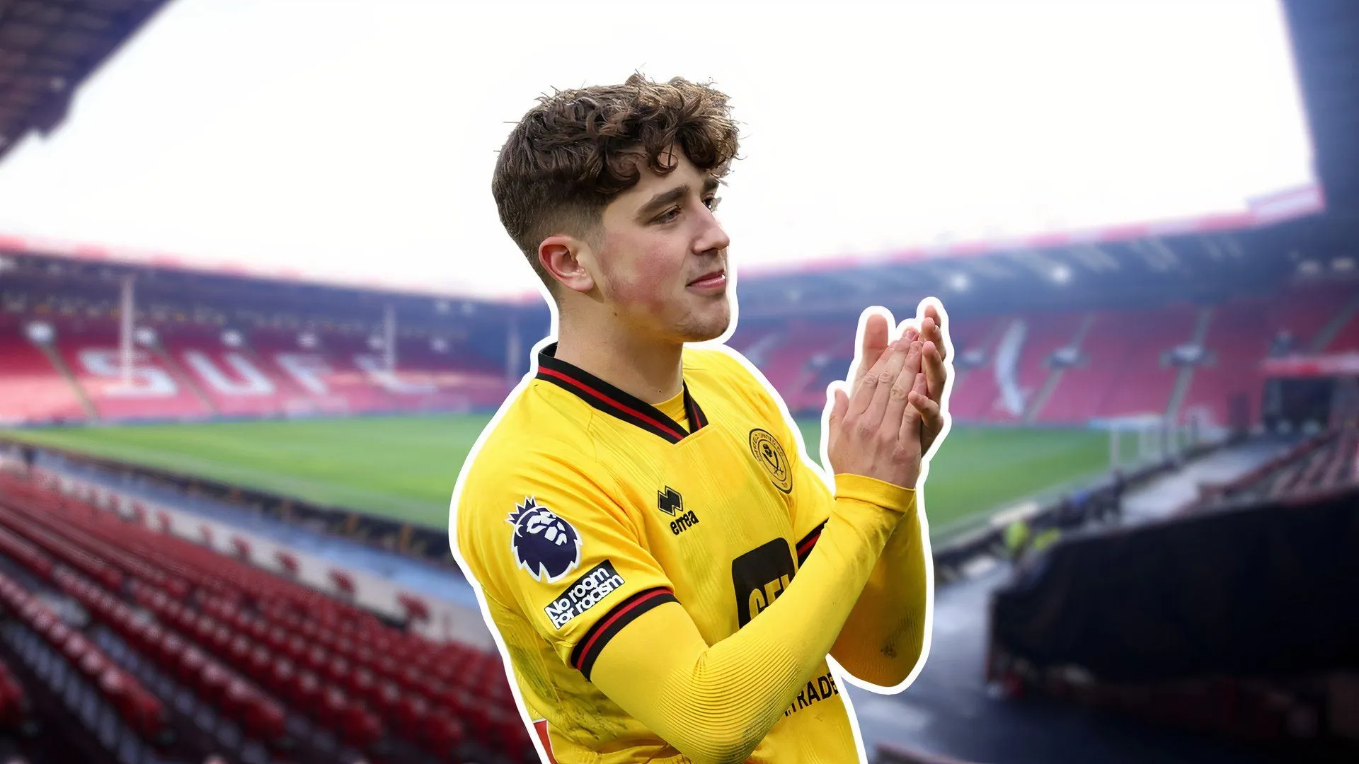 Ollie Arblaster trong màu áo Sheffield United