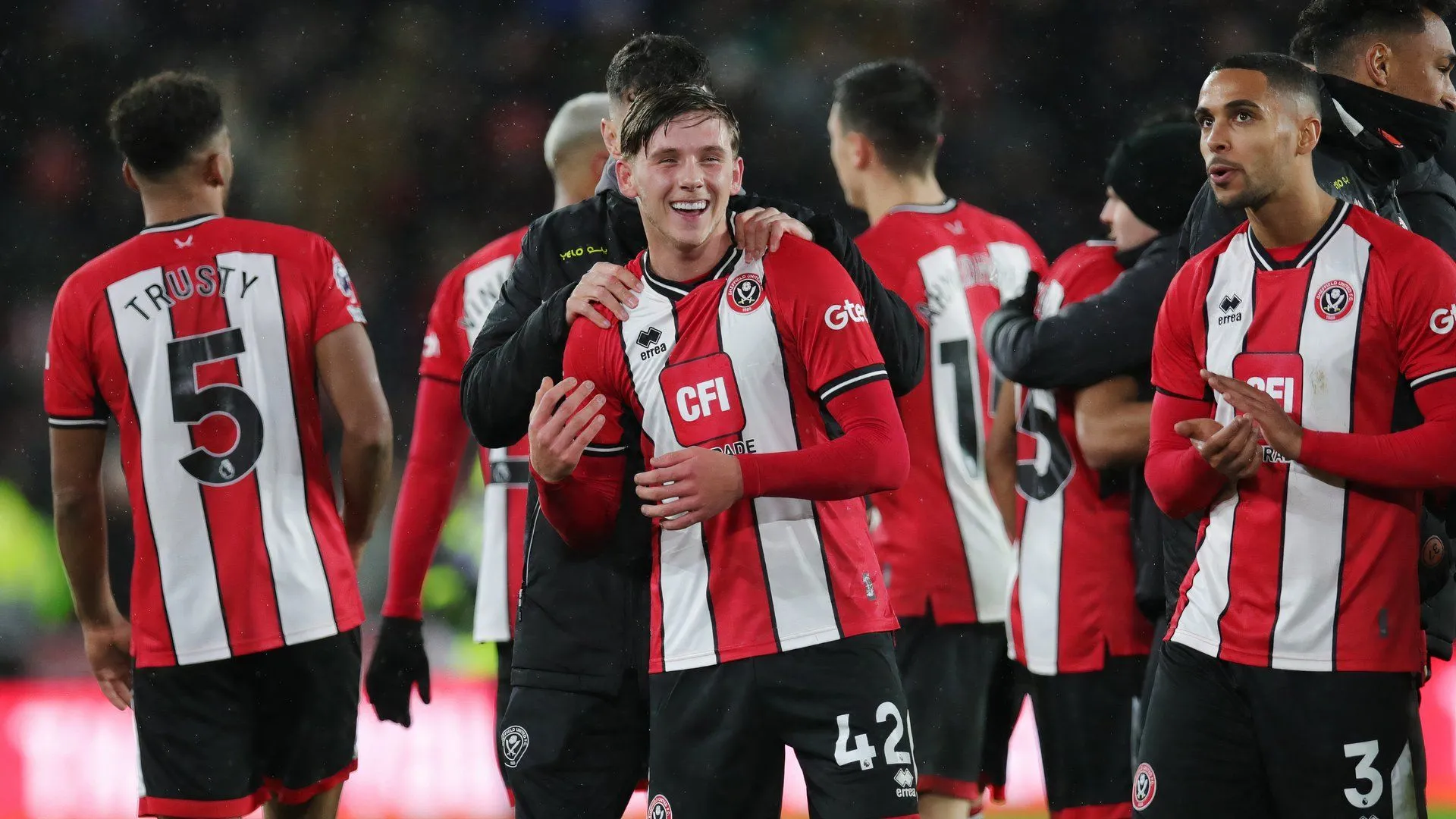 Sydie Peck trong màu áo Sheffield United thi đấu tại Championship