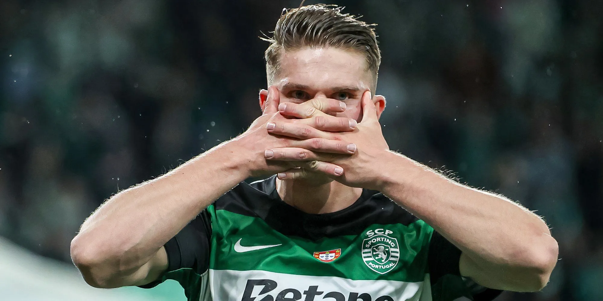 Tiền đạo Viktor Gyokeres của Sporting Lisbon, một trong những mục tiêu tấn công của Manchester United