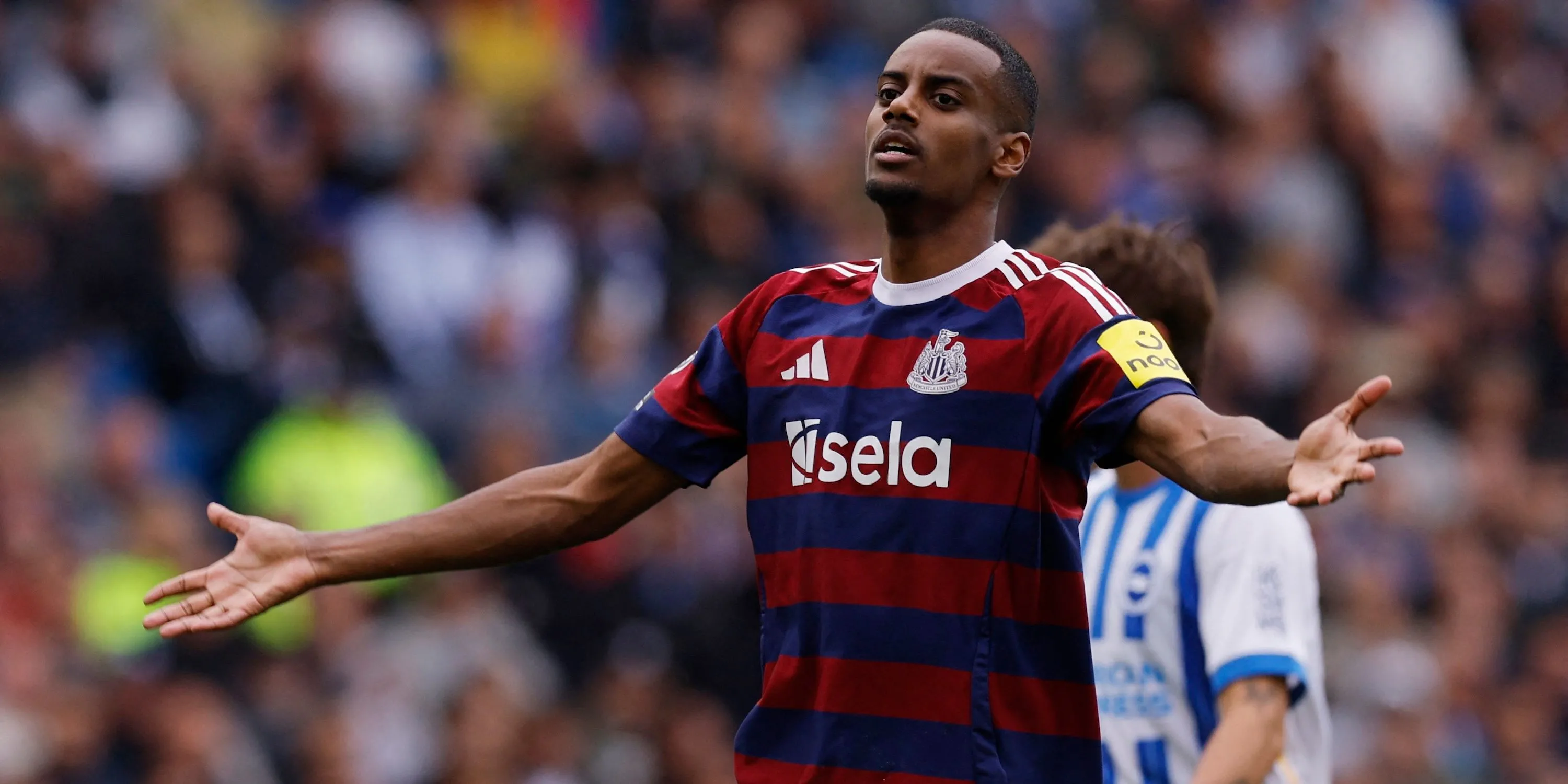 Alexander Isak, tiền đạo chủ lực của Newcastle United, ăn mừng sau khi ghi bàn