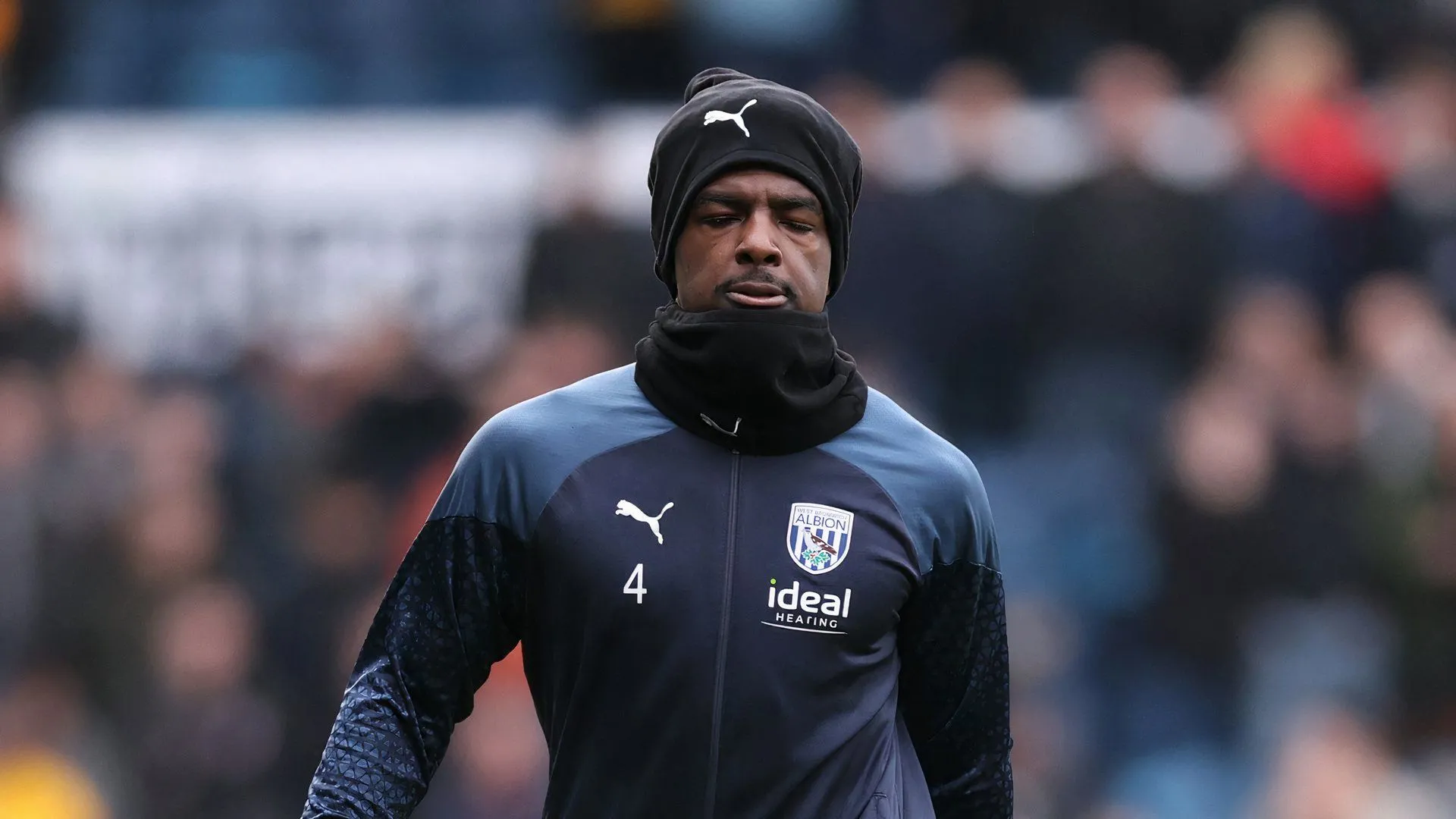 Cedric Kipre thi đấu cho West Brom