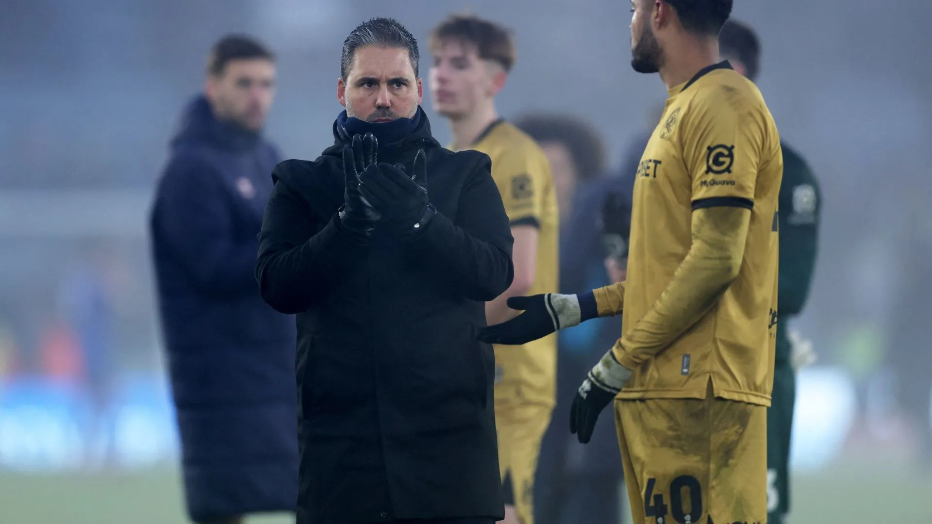Cựu HLV QPR Marti Cifuentes tại trận đấu ở FA Cup