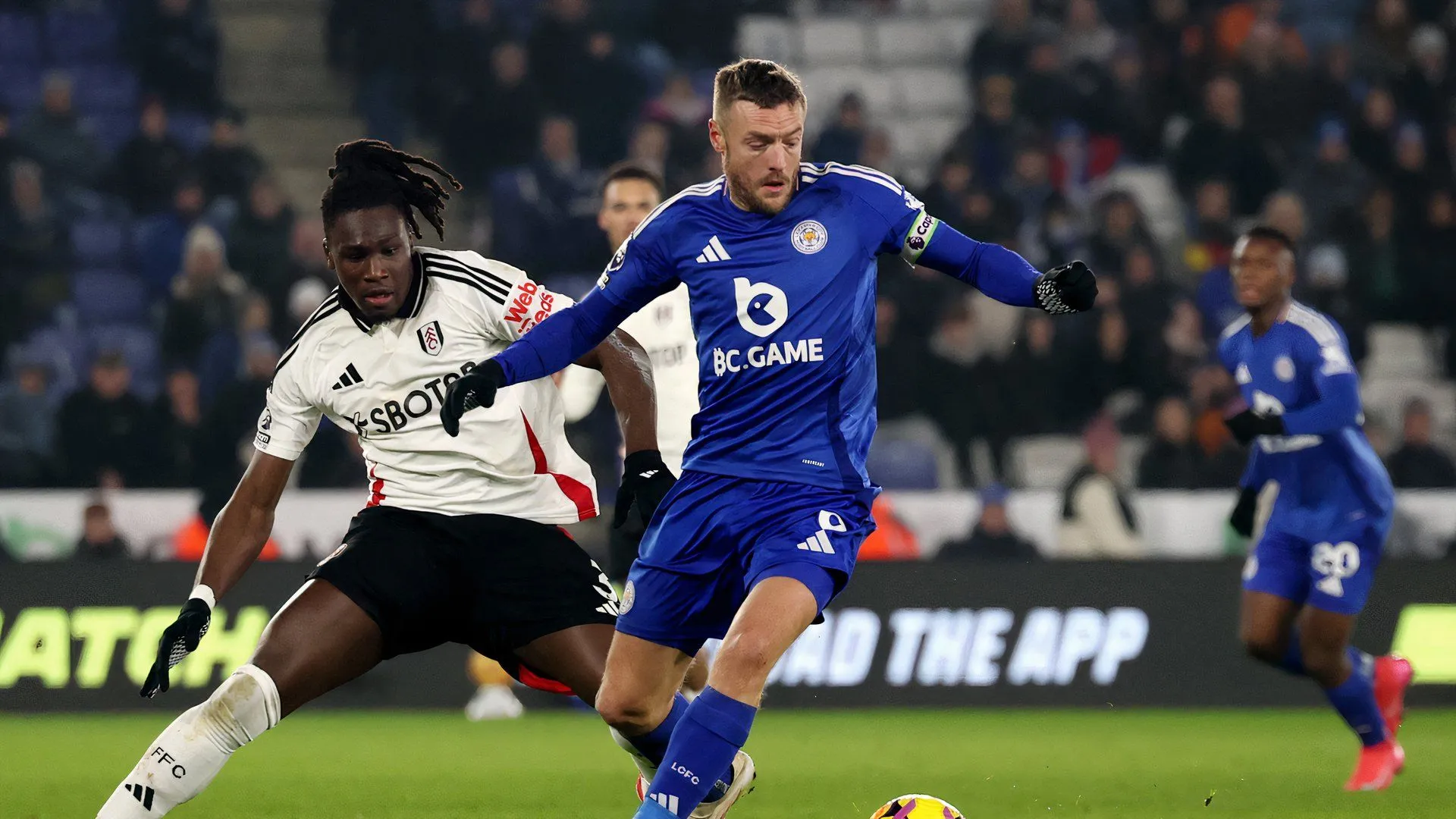 Jamie Vardy trong màu áo Leicester City huyền thoại, biểu tượng một thời của "Bầy Cáo" Ngoại hạng Anh.