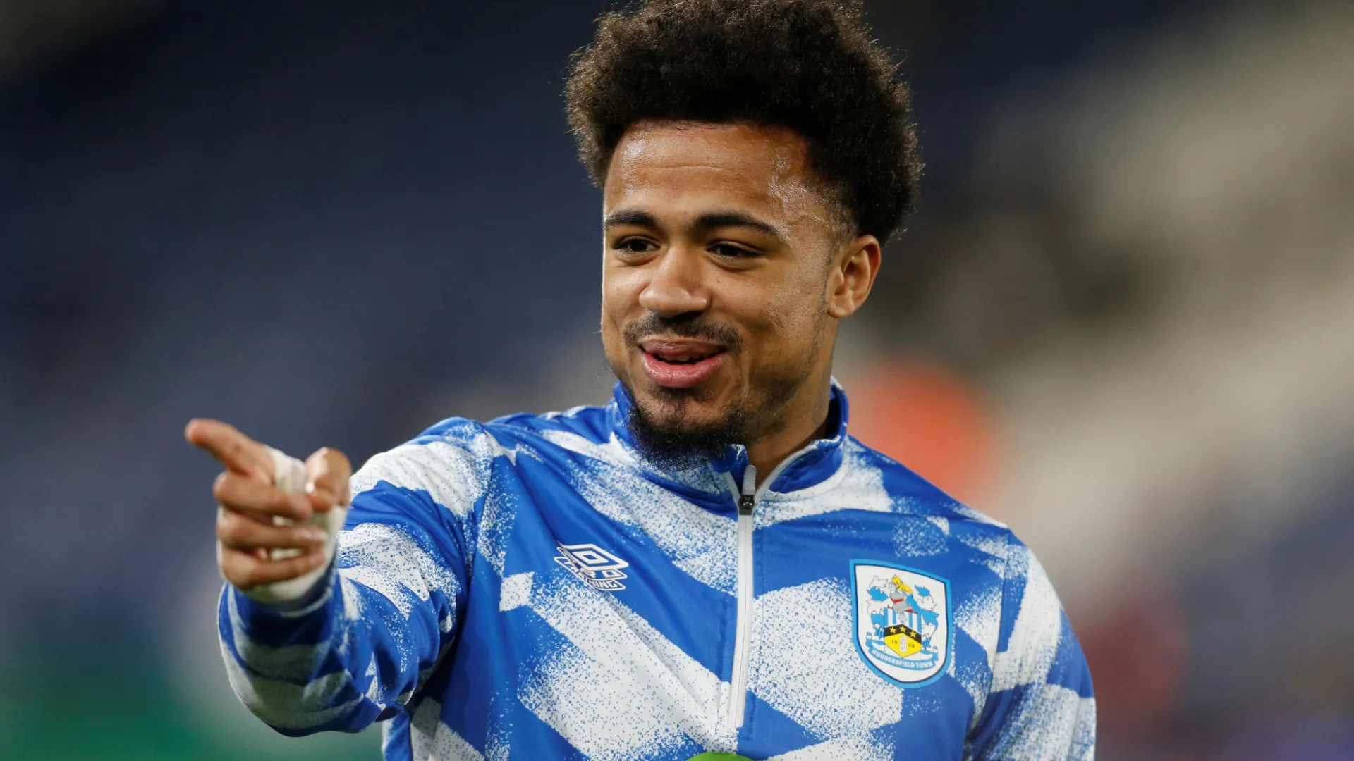 Josh Koroma trong màu áo Huddersfield Town