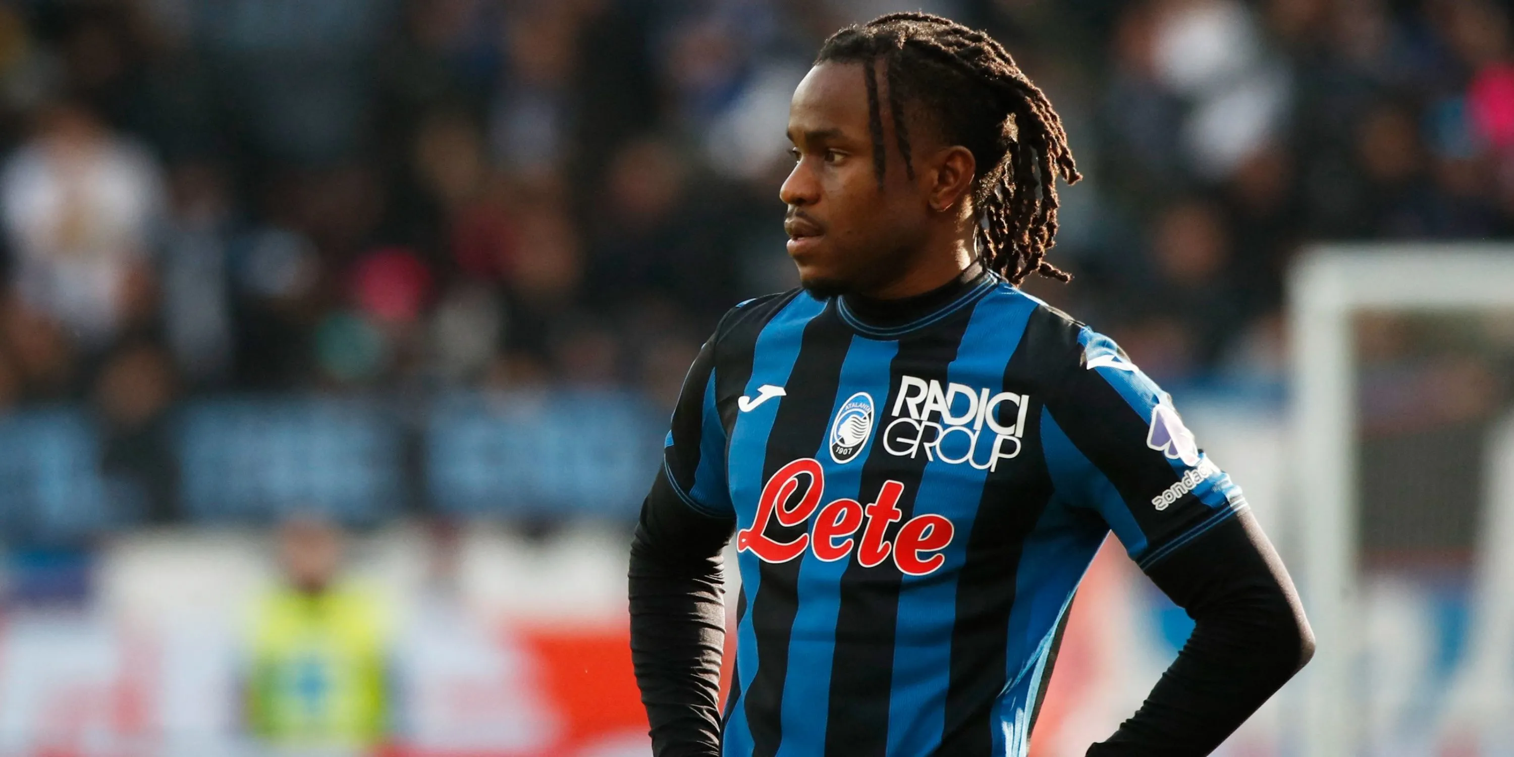 Tiền đạo Ademola Lookman trong màu áo Atalanta