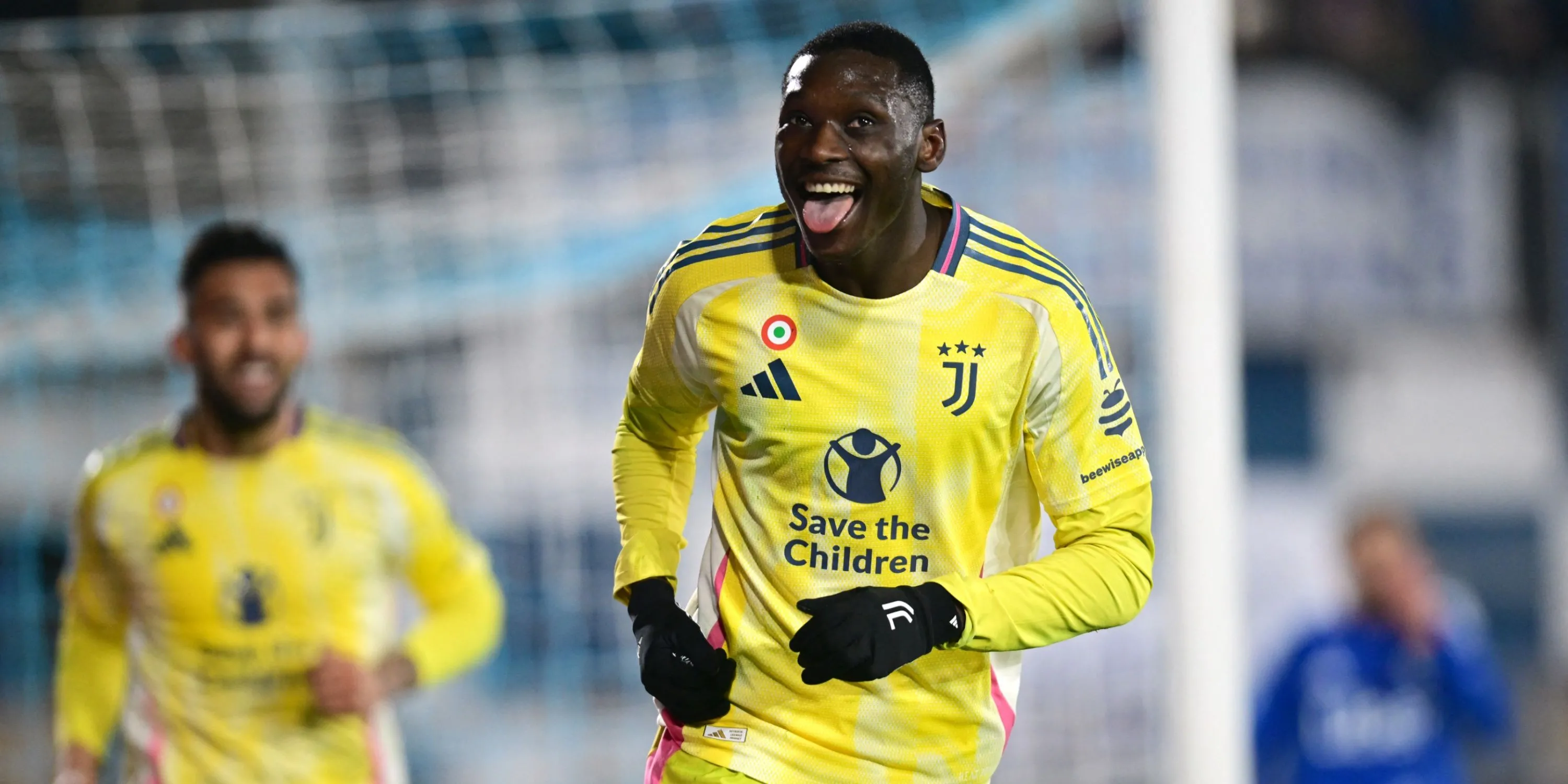 Tiền đạo Randal Kolo Muani trong màu áo Juventus