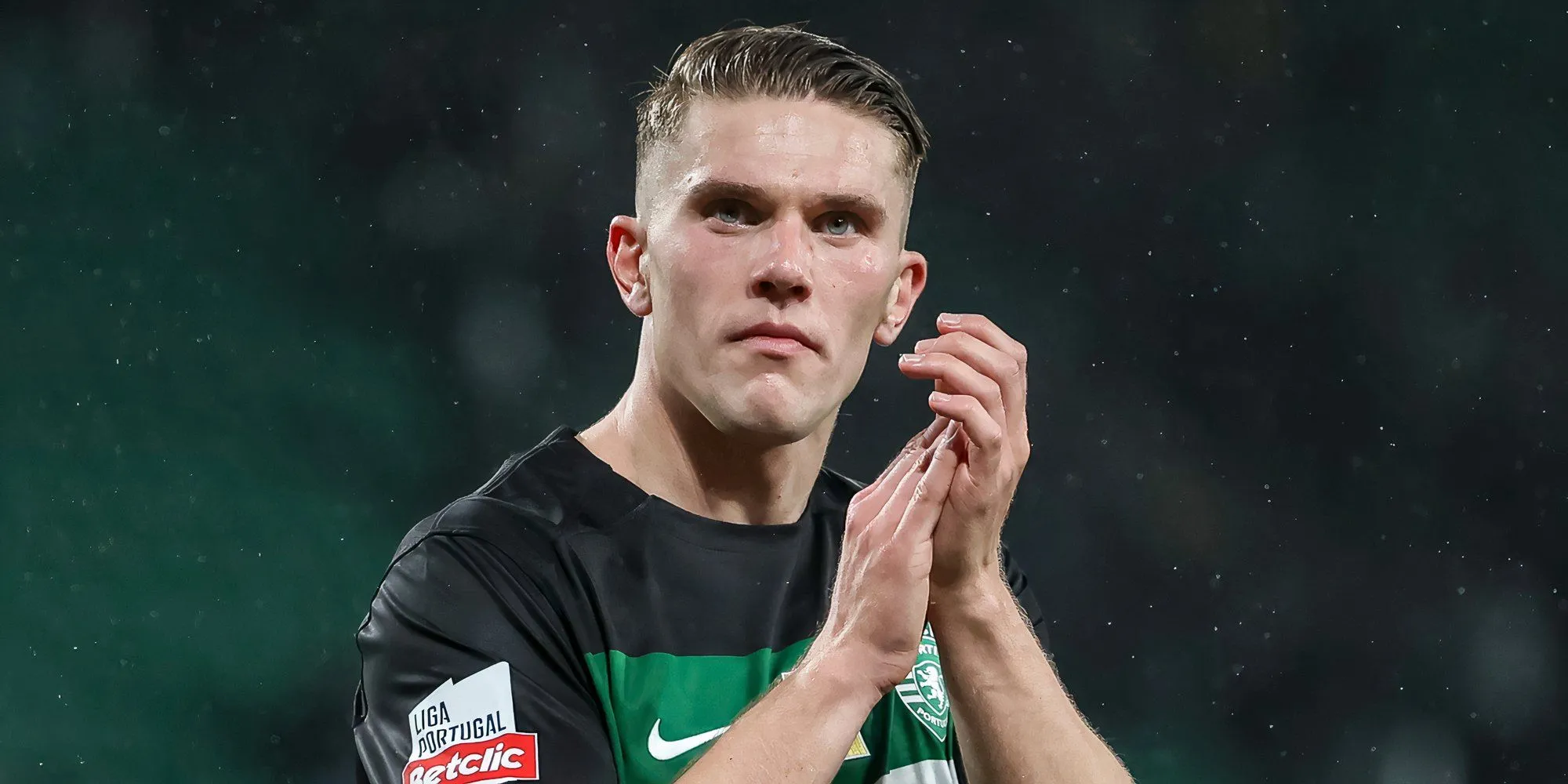 Tiền đạo Viktor Gyokeres trong màu áo Sporting Lisbon, sắp gia nhập Arsenal