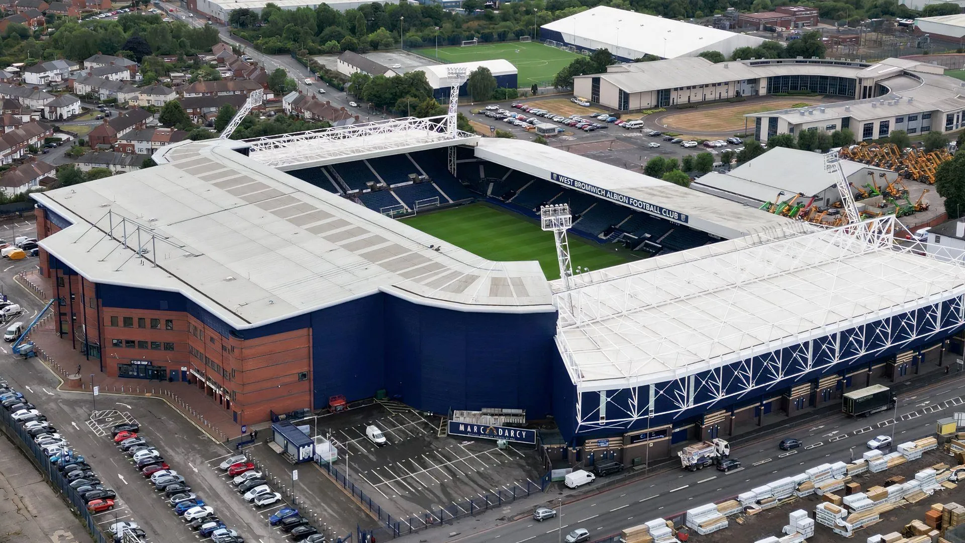 Sân vận động The Hawthorns, thánh địa của West Brom, sẵn sàng cho trận đại chiến với Leicester City.