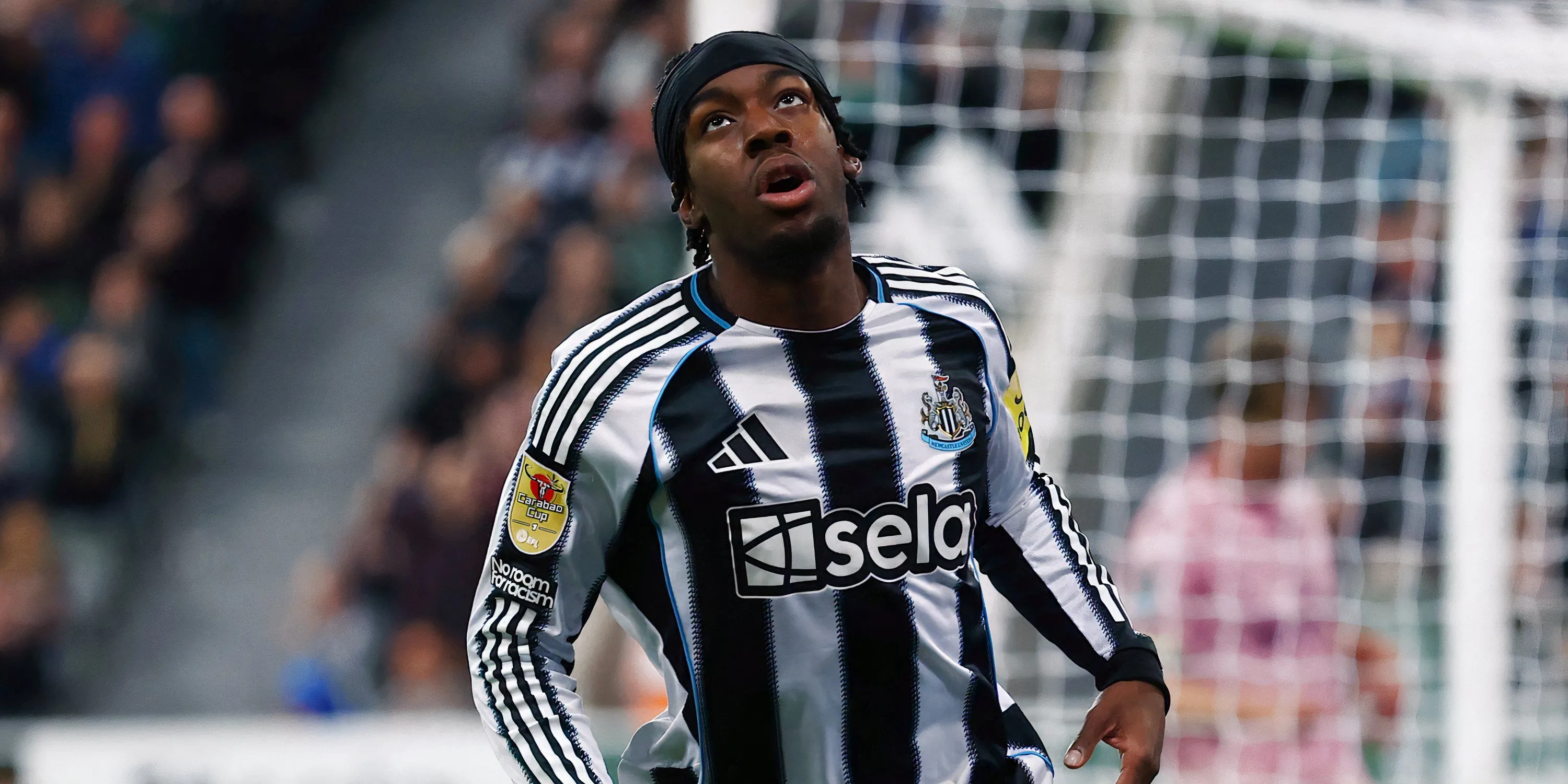 Anthony Elanga trong màu áo Newcastle, cần cải thiện phong độ