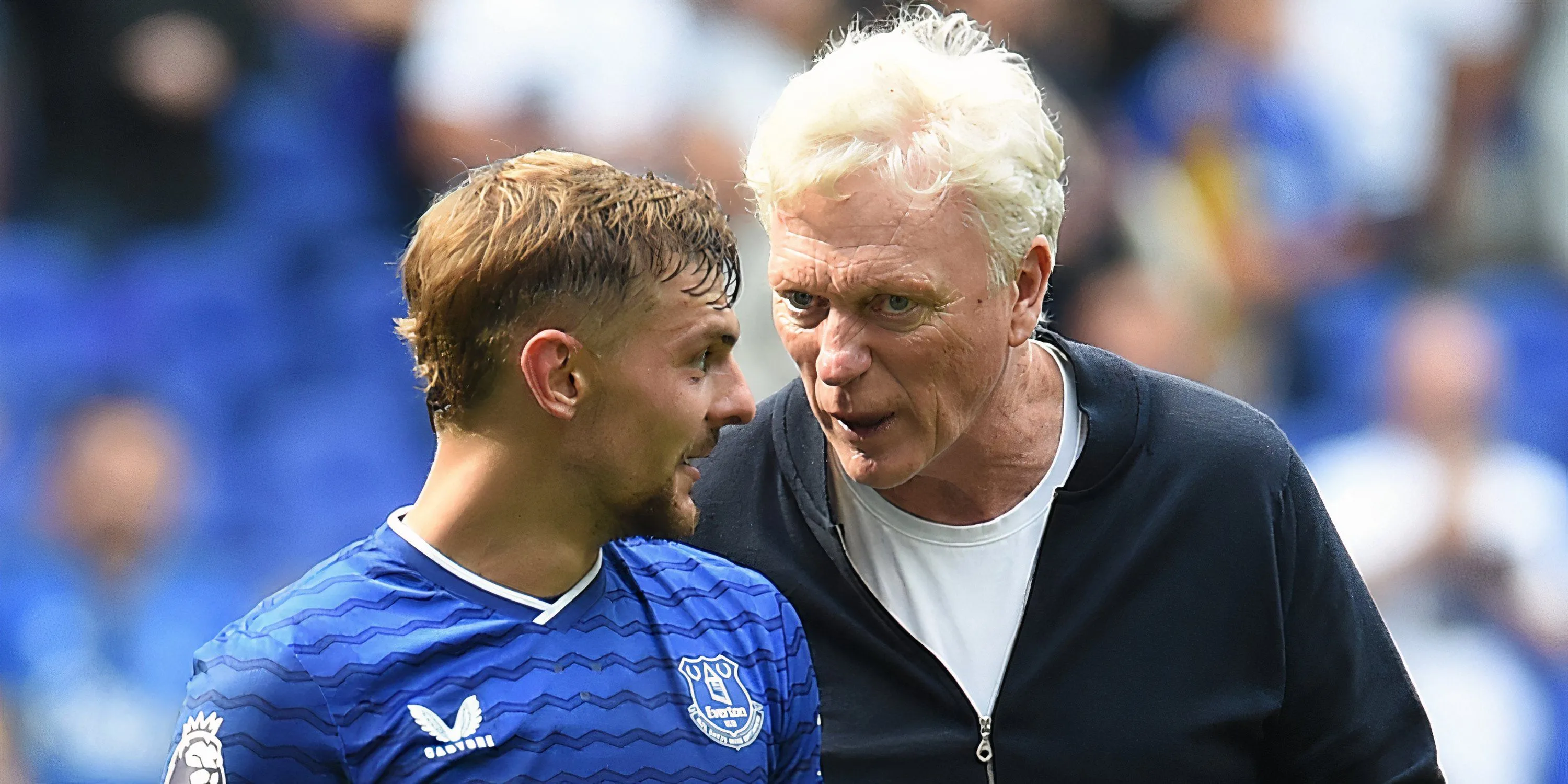 Kiernan Dewsbury-Hall trong màu áo Everton